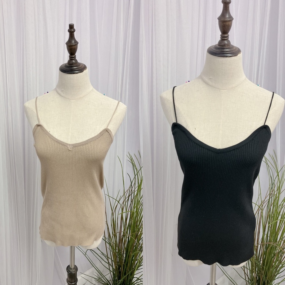 Ribbed Camisole set of 2